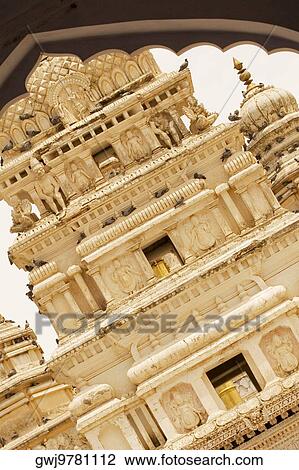 Facade of a Hindu temple seen through an arch, Pushkar, Rajasthan, India View Large Photo Image Stock Image - Facade of a Hindu temple seen through an arch, Pushkar, Rajasthan, India. Fotosearch