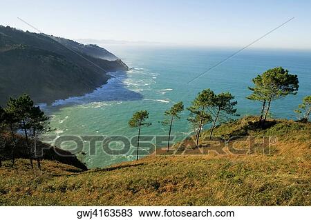High angle view of a hill on the coast, Spain View Large Photo Image Stock Image - High angle view of a hill on the coast, Spain. Fotosearch