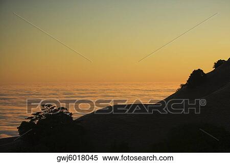 High angle view of a hill surrounded by clouds, Mt. Tamalpais State Park, California, USA View Large Photo Image Stock Photography - High angle view of a hill surrounded by clouds, Mt. Tamalpais State Park, California, USA. Fotosearch
