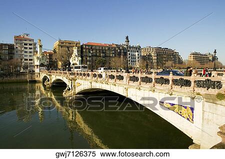 High angle view of an arch bridge over a river, Spain View Large Photo Image Stock Photography - High angle view of an arch bridge over a river, Spain. Fotosearch