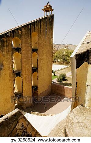 High angle view of an observatory, Jantar Mantar, Jaipur, Rajasthan, India View Large Photo Image Picture - High angle view of an observatory, Jantar Mantar, Jaipur, Rajasthan, India. Fotosearch