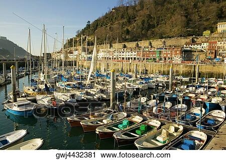 High angle view of boats docked at harbor in a marina, Spain View Large Photo Image Stock Image - High angle view of boats docked at harbor in a marina, Spain. Fotosearch