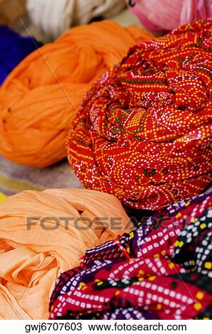 High angle view of turbans, Jaisalmer, Rajasthan, India View Large Photo Image Stock Image - High angle view of turbans, Jaisalmer, Rajasthan, India. Fotosearch