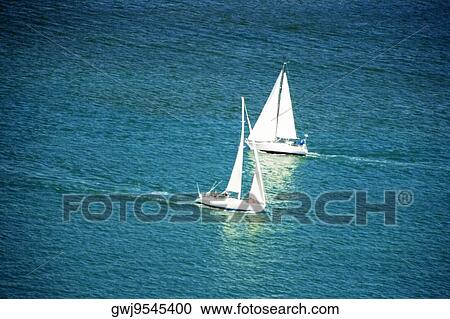 High angle view of two sailboats on the San Diego Bay, San Diego, California, USA View Large Photo Image Stock Image - High angle view of two sailboats on the San Diego Bay, San Diego, California, USA. Fotosearch
