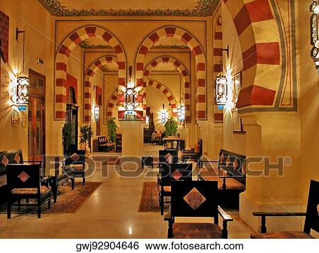 Interiors of a hotel View Large Photo Image Stock Photograph - Interiors of a hotel. Fotosearch