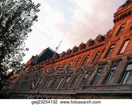 Low angle view of a building, Paris, France View Large Photo Image Stock Image - Low angle view of a building, Paris, France. Fotosearch