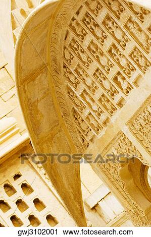 Low angle view of a building, Rajmahal, Jaisalmer, Rajasthan, India View Large Photo Image Stock Image - Low angle view of a building, Rajmahal, Jaisalmer, Rajasthan, India. Fotosearch