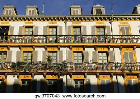 Low angle view of a building, Spain View Large Photo Image Stock Image - Low angle view of a building, Spain. Fotosearch