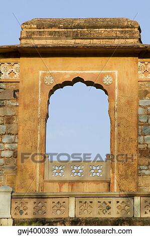Low angle view of a carved stone window, Jaipur, Rajasthan, India View Large Photo Image Stock Image - Low angle view of a carved stone window, Jaipur, Rajasthan, India. Fotosearch