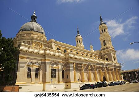 Low angle view of a church, St. Ignatius Church, San Francisco, California, USA View Large Photo Image Picture - Low angle view of a church, St. Ignatius Church, San Francisco, California, USA. Fotosearch