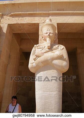 Low angle view of a sculpture engraved on a column of a building, Egypt View Large Photo Image Stock Photo - Low angle view of a sculpture engraved on a column of a building, Egypt. Fotosearch