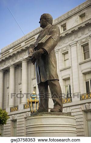 Low angle view of a statue in front of a building, San Francisco, California, USA View Large Photo Image Stock Image - Low angle view of a statue in front of a building, San Francisco, California, USA. Fotosearch
