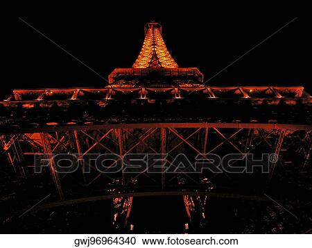 Low angle view of a tower, Eiffel Tower, Paris, France View Large Photo Image Stock Image - Low angle view of a tower, Eiffel Tower, Paris, France. Fotosearch
