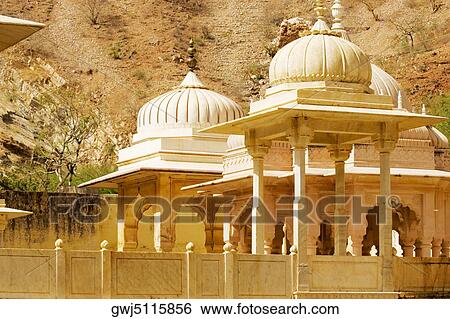 Low angle view of domes of a palace, Royal Gaitor, Jaipur, Rajasthan, India View Large Photo Image Stock Photograph - Low angle view of domes of a palace, Royal Gaitor, Jaipur, Rajasthan, India. Fotosearch