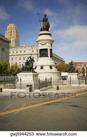 Low angle view of statue, San Francisco, California, USA View Large Photo Image Stock Image - Low angle view of statue, San Francisco, California, USA. Fotosearch