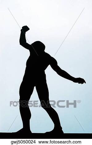 Low angle view of the silhouette of a sculpture, Chicago, Illinois, USA View Large Photo Image Picture - Low angle view of the silhouette of a sculpture, Chicago, Illinois, USA. Fotosearch