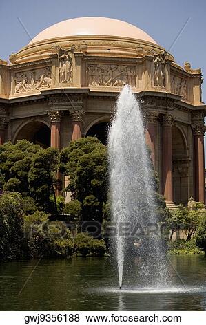 Panoramic view of a fountain and rotunda, The Exploratorium, San Francisco, California, USA View Large Photo Image Stock Photo - Panoramic view of a fountain and rotunda, The Exploratorium, San Francisco, California, USA. Fotosearch
