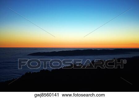Panoramic view of a state park in fog, Mt. Tamalpais State Park, California, USA View Large Photo Image Stock Image - Panoramic view of a state park in fog, Mt. Tamalpais State Park, California, USA. Fotosearch