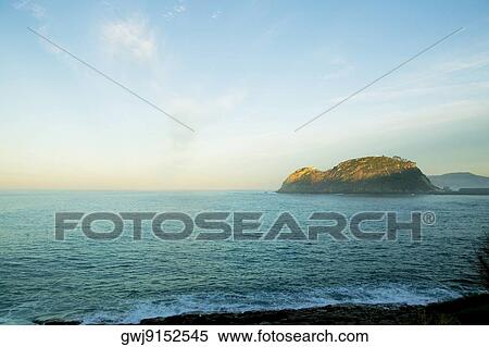 Panoramic view of the sea, Spain View Large Photo Image Stock Photography - Panoramic view of the sea, Spain. Fotosearch