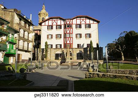 Path leading to a building, Spain View Large Photo Image Stock Image - Path leading to a building, Spain. Fotosearch