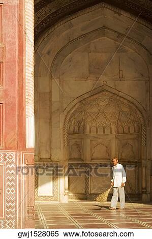 Portrait of a man standing in the Jawab Mosque, Agra, Uttar Pradesh, India View Large Photo Image Stock Photography - Portrait of a man standing in the Jawab Mosque, Agra, Uttar Pradesh, India. Fotosearch