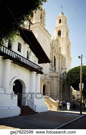 Side profile of a church, Mission Dolores, San Francisco, California, USA View Large Photo Image Stock Photo - Side profile of a church, Mission Dolores, San Francisco, California, USA. Fotosearch