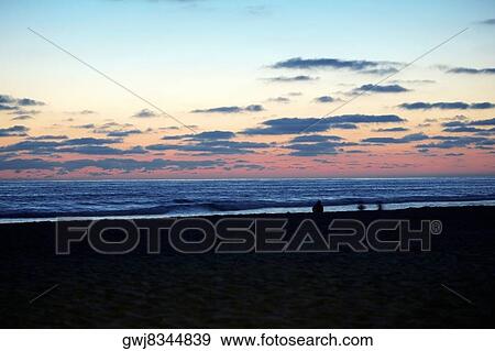 Silhouette of a person at the beach, San Diego, California, USA View Large Photo Image Stock Photo - Silhouette of a person at the beach, San Diego, California, USA. Fotosearch