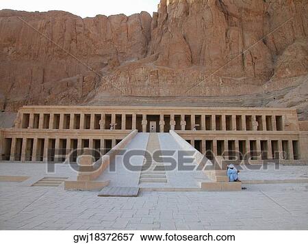 Steps leading to a temple, Egypt View Large Photo Image Stock Photo - Steps leading to a temple, Egypt. Fotosearch