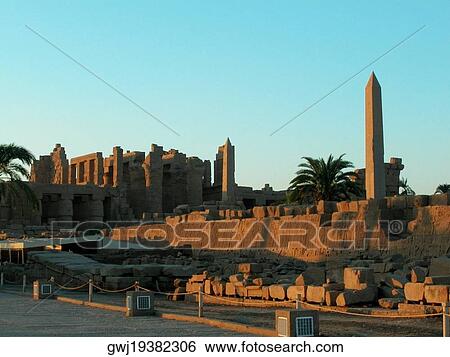 Temple by a riverside, Ancient ruins, Temples Of Karnak, Luxor, Egypt View Large Photo Image Stock Photograph - Temple by a riverside, Ancient ruins, Temples Of Karnak, Luxor, Egypt. Fotosearch