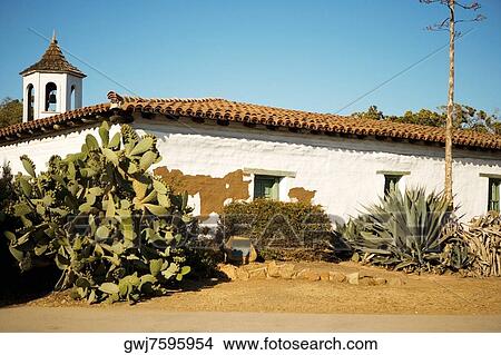 The Estudillo House in Old Town San Diego, San Diego, California, USA View Large Photo Image Picture - The Estudillo House in Old Town San Diego, San Diego, California, USA. Fotosearch