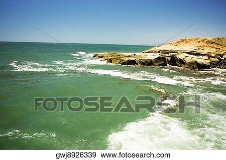 Waves crashing on a rock formation, Coronado Reefs, San Diego, California, USA View Large Photo Image Stock Photo - Waves crashing on a rock formation, Coronado Reefs, San Diego, California, USA. Fotosearch