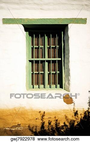 Window with metal bars, Old Town San Diego, San Diego, California, USA View Large Photo Image Stock Photo - Window with metal bars, Old Town San Diego, San Diego, California, USA. Fotosearch