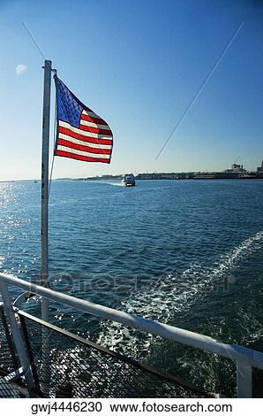 American Flag fixed with the railing, Boston, Massachusetts, USA View Large Photo Image Stock Image - American Flag fixed with the railing, Boston, Massachusetts, USA. Fotosearch