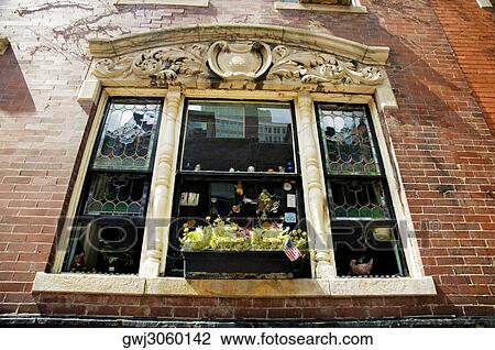 American flag with plants in a window box, Boston, Massachusetts, USA View Large Photo Image Stock Image - American flag with plants in a window box, Boston, Massachusetts, USA. Fotosearch