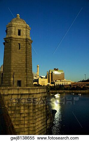Bridge across a river, Longfellow Bridge, Boston, Massachusetts, USA View Large Photo Image Stock Photography - Bridge across a river, Longfellow Bridge, Boston, Massachusetts, USA. Fotosearch