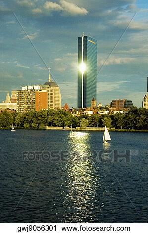 Buildings at sunset, John Hancock Tower, Boston, Massachusetts, USA View Large Photo Image Stock Image - Buildings at sunset, John Hancock Tower, Boston, Massachusetts, USA. Fotosearch