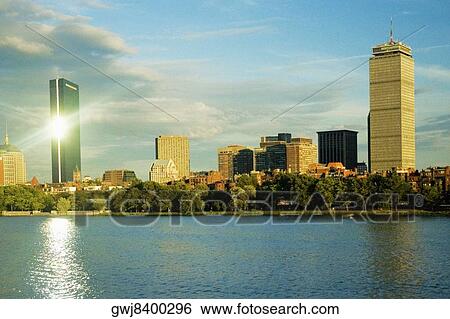Buildings at sunset, John Hancock Tower, Boston, Massachusetts, USA View Large Photo Image Stock Photograph - Buildings at sunset, John Hancock Tower, Boston, Massachusetts, USA. Fotosearch