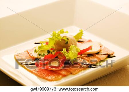 Close-up of a dish of filleted fish View Large Photo Image Stock Image - Close-up of a dish of filleted fish. Fotosearch