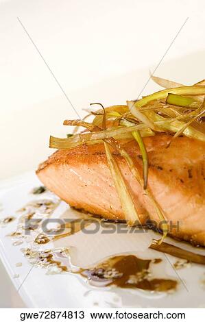 Close-up of a fish fillet in a tray View Large Photo Image Stock Image - Close-up of a fish fillet in a tray. Fotosearch
