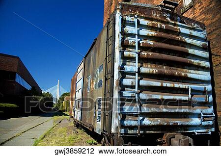Close-up of a ruined train car, Boston, Massachusetts, USA View Large Photo Image Stock Image - Close-up of a ruined train car, Boston, Massachusetts, USA. Fotosearch