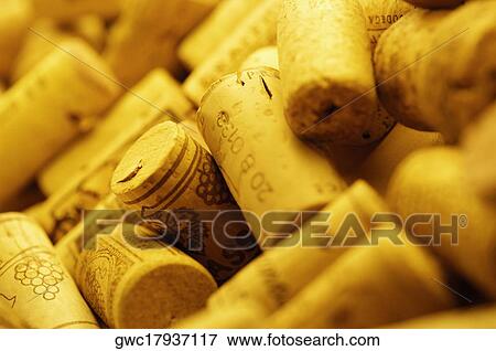 Close-up of a stack of corks View Large Photo Image Stock Photo - Close-up of a stack of corks. Fotosearch