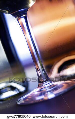 Close-up of a stem glass View Large Photo Image Stock Image - Close-up of a stem glass. Fotosearch