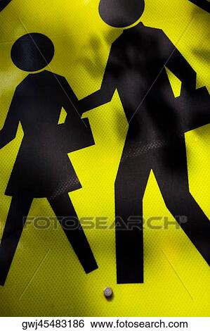 Close-up of a street crossing sign, Washington DC, USA View Large Photo Image Stock Photograph - Close-up of a street crossing sign, Washington DC, USA. Fotosearch