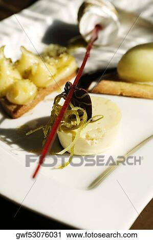 Close-up of a tray of gourmet dessert View Large Photo Image Stock Image - Close-up of a tray of gourmet dessert. Fotosearch
