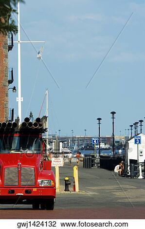 Close-up of a truck carrying pipes, Boston, Massachusetts, USA View Large Photo Image Stock Image - Close-up of a truck carrying pipes, Boston, Massachusetts, USA. Fotosearch