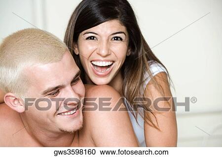 Close-up of a young couple View Large Photo Image Stock Image - Close-up of a young couple. Fotosearch