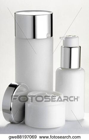 Stock Photo - Close-up of cosmetic products. Fotosearch