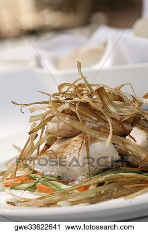 Close-up of fish fillets in a plate View Large Photo Image Stock Image - Close-up of fish fillets in a plate. Fotosearch