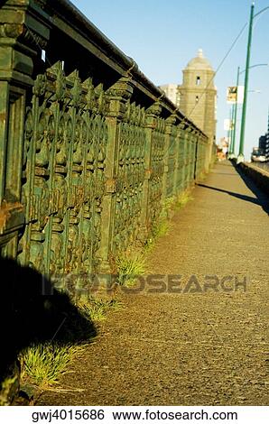 Close-up of the sidewalk on a bridge, Longfellow bridge, Boston, Massachusetts, USA View Large Photo Image Stock Photograph - Close-up of the sidewalk on a bridge, Longfellow bridge, Boston, Massachusetts, USA. Fotosearch