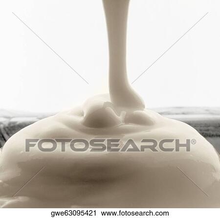 Close-up of whipped cream View Large Photo Image Stock Image - Close-up of whipped cream. Fotosearch